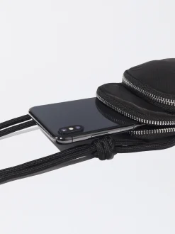 PARFOIS Bolso Para El M&oacute;vil De Nylon Negro Best