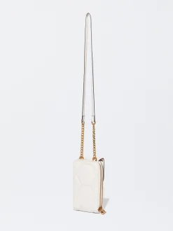 PARFOIS Bolso Para M&oacute;vil Acolchado Beige Discount