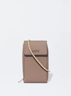 PARFOIS Bolso Para M&oacute;vil B&aacute;sico Marr&oacute;n Best Sale