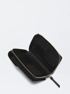 PARFOIS Bolso Para M&oacute;vil Con Cierre De Solapa Negro Store