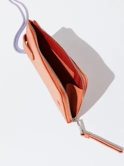 PARFOIS Bolso Para M&oacute;vil Con Cord&oacute;n Naranja Online
