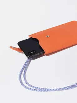 PARFOIS Bolso Para M&oacute;vil Con Cord&oacute;n Naranja Online