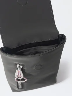 PARFOIS Bolso Para M&oacute;vil Con Bandolera Negro Discount