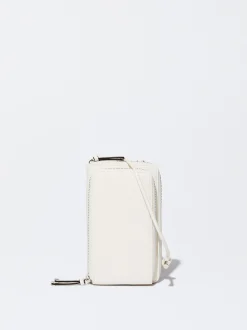 PARFOIS Bolso Para M&oacute;vil Con Bandolera Crudo New