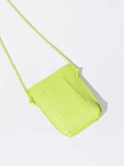 PARFOIS Bolso Para M&oacute;vil Con Bandolera Amarillo Hot