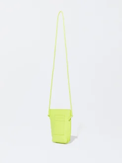 PARFOIS Bolso Para M&oacute;vil Con Bandolera Amarillo Hot