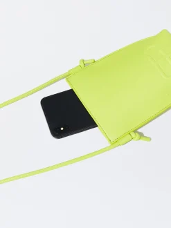PARFOIS Bolso Para M&oacute;vil Con Bandolera Amarillo Hot