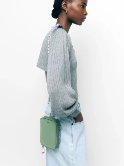PARFOIS Bolso Para Móvil Con Bandolera Caqui Cheap