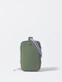 PARFOIS Bolso Para M&oacute;vil Con Bandolera Caqui Cheap