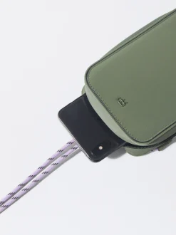 PARFOIS Bolso Para Móvil Con Bandolera Caqui Cheap