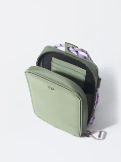 PARFOIS Bolso Para Móvil Con Bandolera Caqui Cheap
