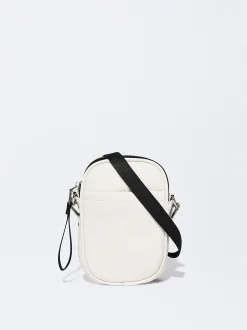 PARFOIS Bolso Para M&oacute;vil Con Bandolera Crudo Fashion