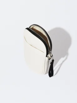 PARFOIS Bolso Para M&oacute;vil Con Bandolera Crudo Fashion