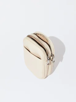 PARFOIS Bolso Para M&oacute;vil Con Bandolera Crudo Online