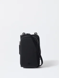 PARFOIS Bolso Para M&oacute;vil Con Bandolera Negro Best Sale
