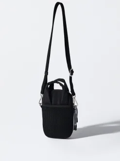 PARFOIS Bolso Para M&oacute;vil De Nylon Negro Clearance