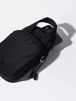 PARFOIS Bolso Para M&oacute;vil De Nylon Negro Clearance
