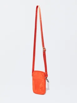 PARFOIS Bolso Para M&oacute;vil De Nylon Naranja Shop