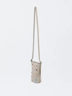 PARFOIS Bolso Para M&oacute;vil De Ante Gris Cheap
