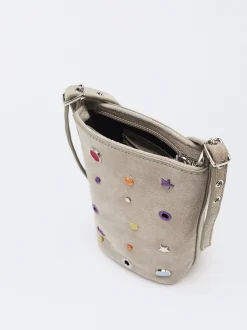 PARFOIS Bolso Para M&oacute;vil De Ante Gris Cheap