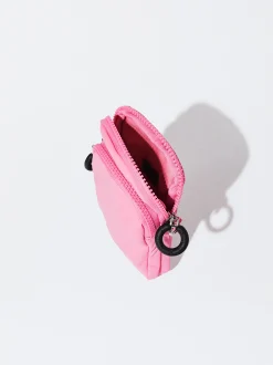 PARFOIS Bolso Para M&oacute;vil De Nylon Rosa Outlet