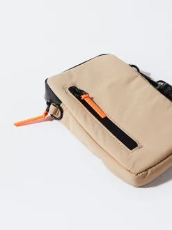 PARFOIS Bolso Para M&oacute;vil De Nylon Beige Shop