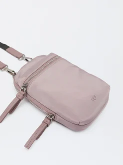 PARFOIS Bolso Para M&oacute;vil De Nylon Violeta Clearance