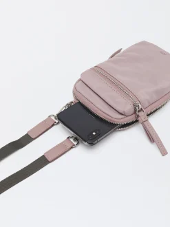 PARFOIS Bolso Para M&oacute;vil De Nylon Violeta Clearance