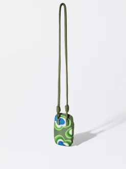PARFOIS Bolso Para M&oacute;vil De Nylon Estampado Multicor Best Sale