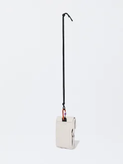 PARFOIS Bolso Para M&oacute;vil De Nylon Reciclado Gris Flash Sale