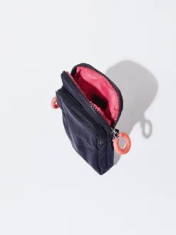 PARFOIS Bolso Para M&oacute;vil De Nylon Azul Marino Shop