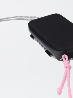 PARFOIS Bolso Para M&oacute;vil De Nylon Negro Hot