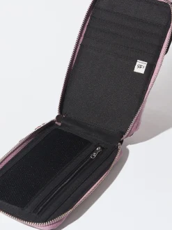 PARFOIS Bolso Para M&oacute;vil De Fieltro Violeta Discount