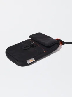 PARFOIS Bolso Para M&oacute;vil De Nylon Reciclado Negro Store