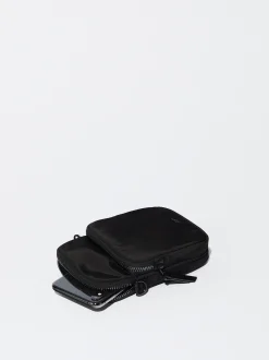 PARFOIS Bolso Para M&oacute;vil De Nylon Negro Best