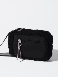 PARFOIS Bolso Para M&oacute;vil Efecto Pelo Negro Store