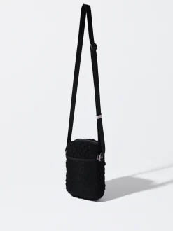 PARFOIS Bolso Para M&oacute;vil Efecto Pelo Negro Store