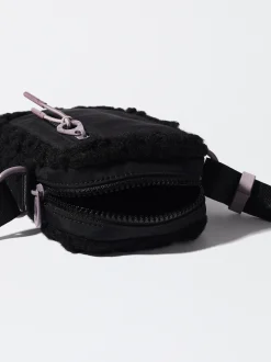 PARFOIS Bolso Para M&oacute;vil Efecto Pelo Negro Store