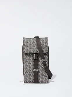 PARFOIS Bolso Para M&oacute;vil Estampado Gris Best Sale