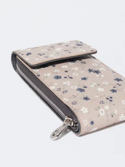 PARFOIS Bolso Para M&oacute;vil Estampado Floral Beige Best