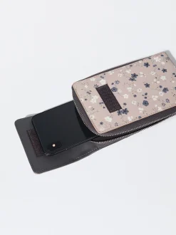 PARFOIS Bolso Para M&oacute;vil Estampado Floral Beige Best
