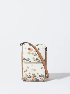 PARFOIS Bolso Para M&oacute;vil Estampado Floral Multicor Hot