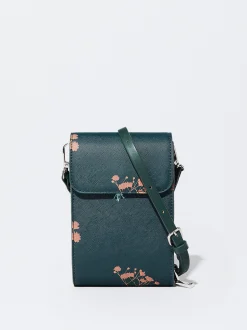 PARFOIS Bolso Para M&oacute;vil Estampado Floral Verde Flash Sale