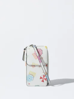 PARFOIS Bolso Para M&oacute;vil Estampado Azul Store