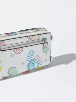 PARFOIS Bolso Para M&oacute;vil Estampado Azul Store