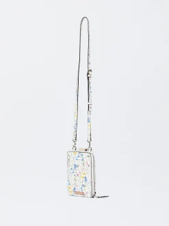 PARFOIS Bolso Porta M&oacute;vil Estampado Floral Azul Best Sale