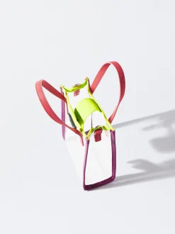PARFOIS Bolso Transparente Para M&oacute;vil Con Bandolera Multicor Best Sale