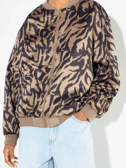 PARFOIS Bomber Reversible Marr&oacute;n Sale