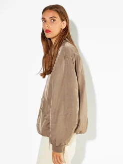 PARFOIS Bomber Reversible Marr&oacute;n Sale