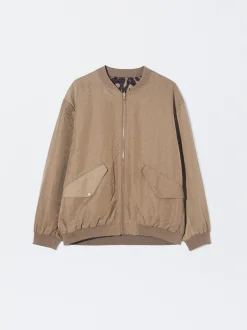 PARFOIS Bomber Reversible Marr&oacute;n Sale